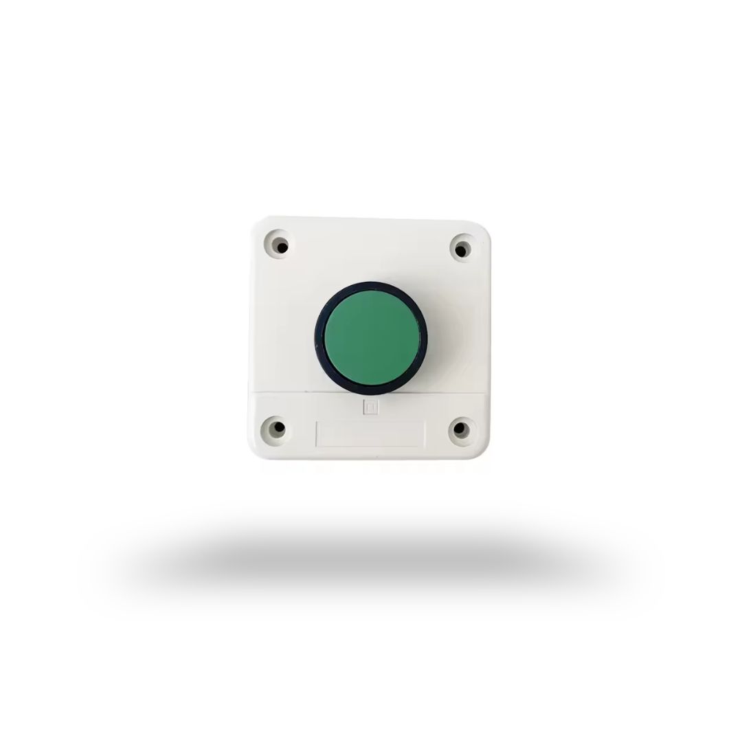 Tombol Hijau Weatherproof Luar Soket Push Button Power Control Box